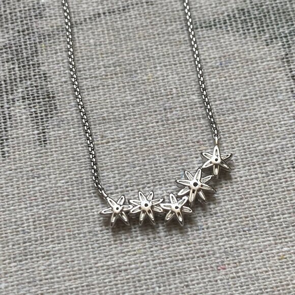 David Yurman Silver Star Necklace - Picture 3 of 6